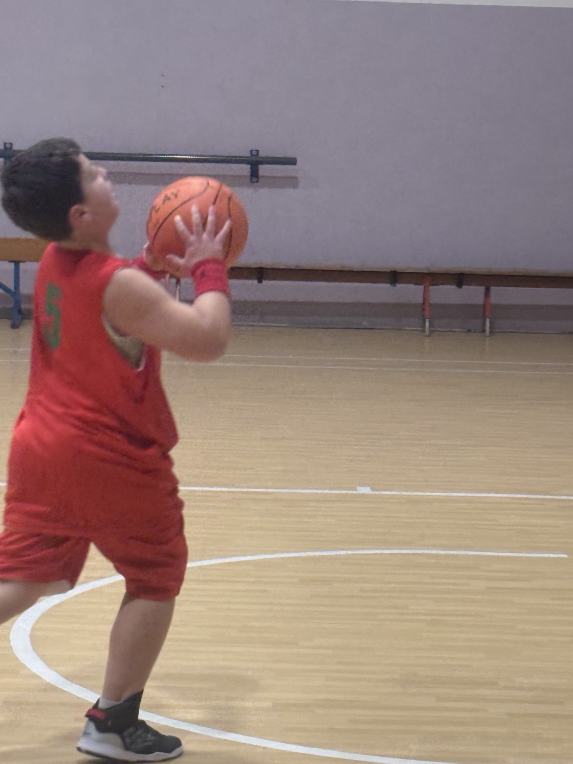 Basket Young Sport in azione